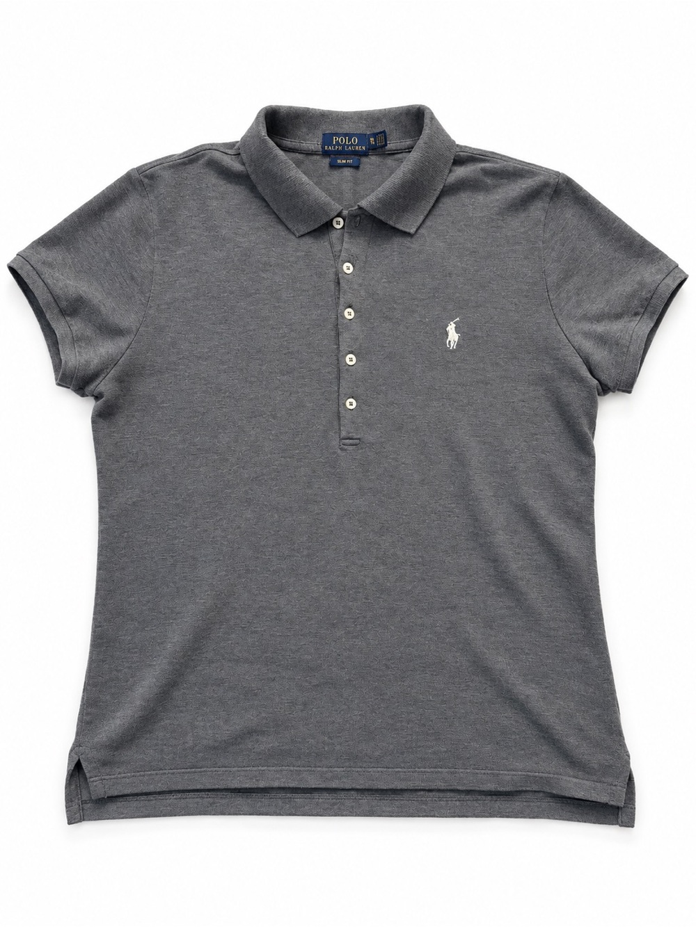 Ralph Lauren Gray Short-Sleeve Polo Shirt
